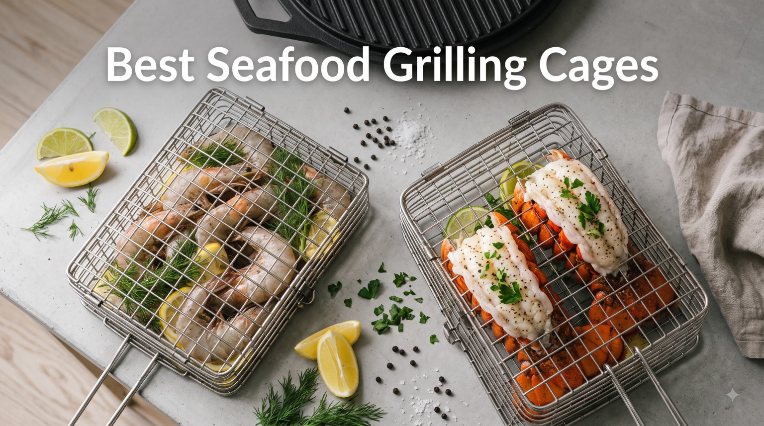 Best Seafood Grilling Cages