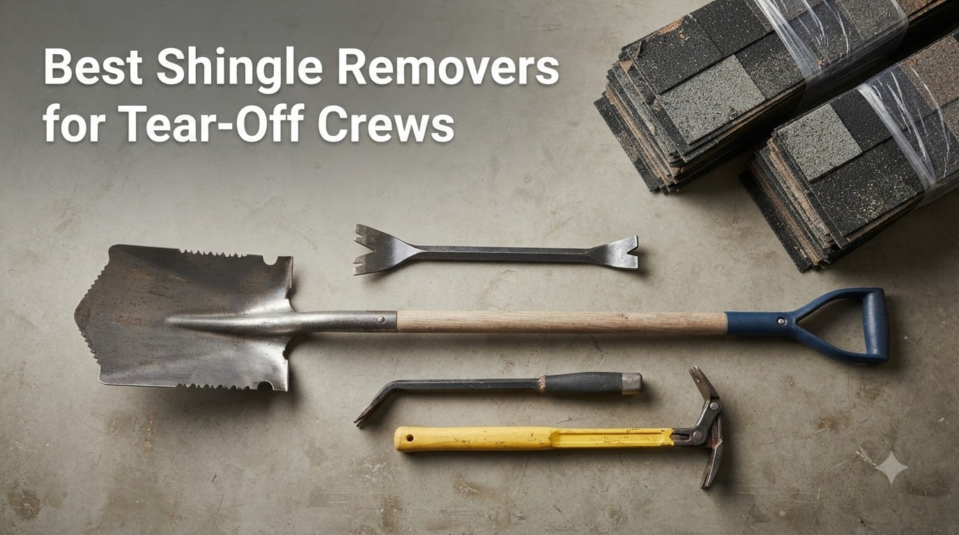 Best Shingle Removers for Tear-Off Crews