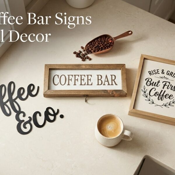 Best Coffee Bar Signs and Wall Decor