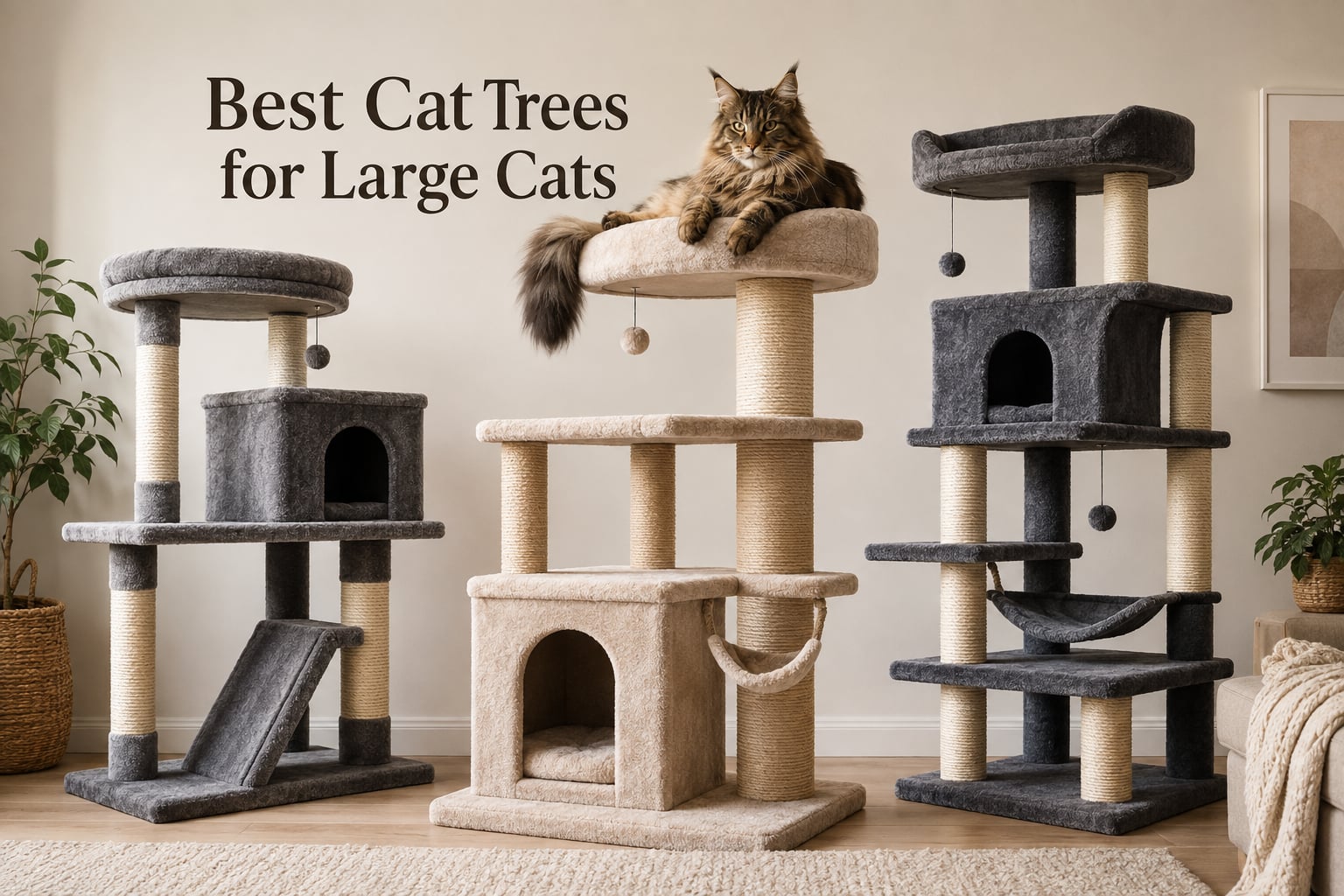 Best Cat Trees for Large Cats