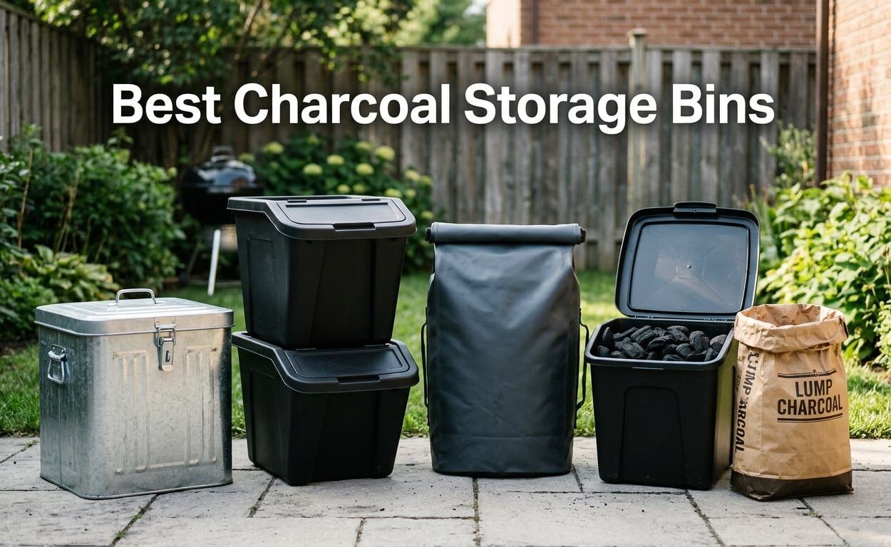 Best Charcoal Storage Bins