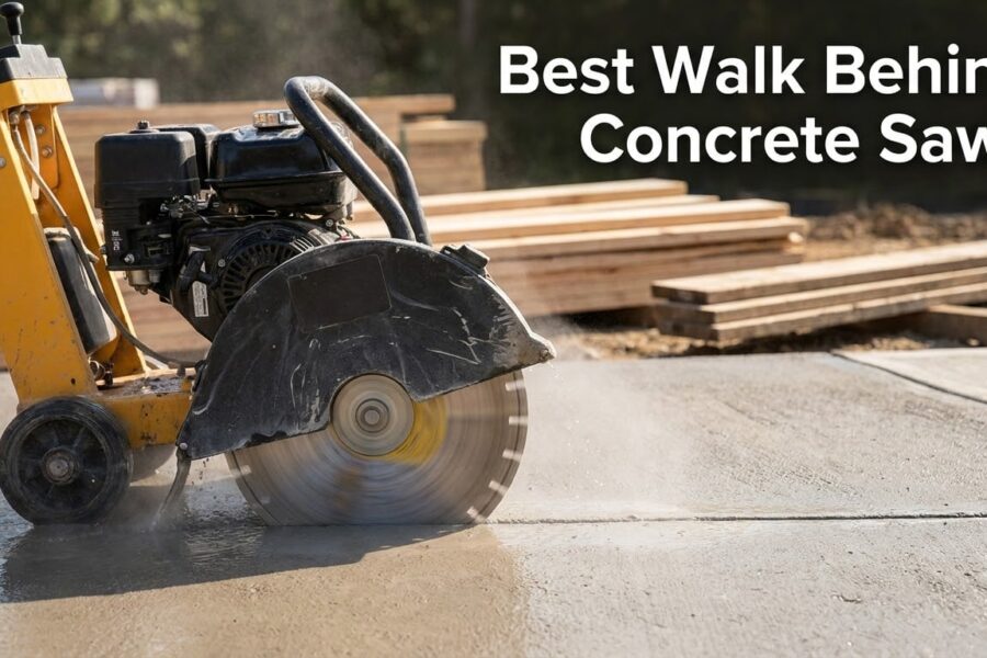 Best Walk Behind Concrete Saws