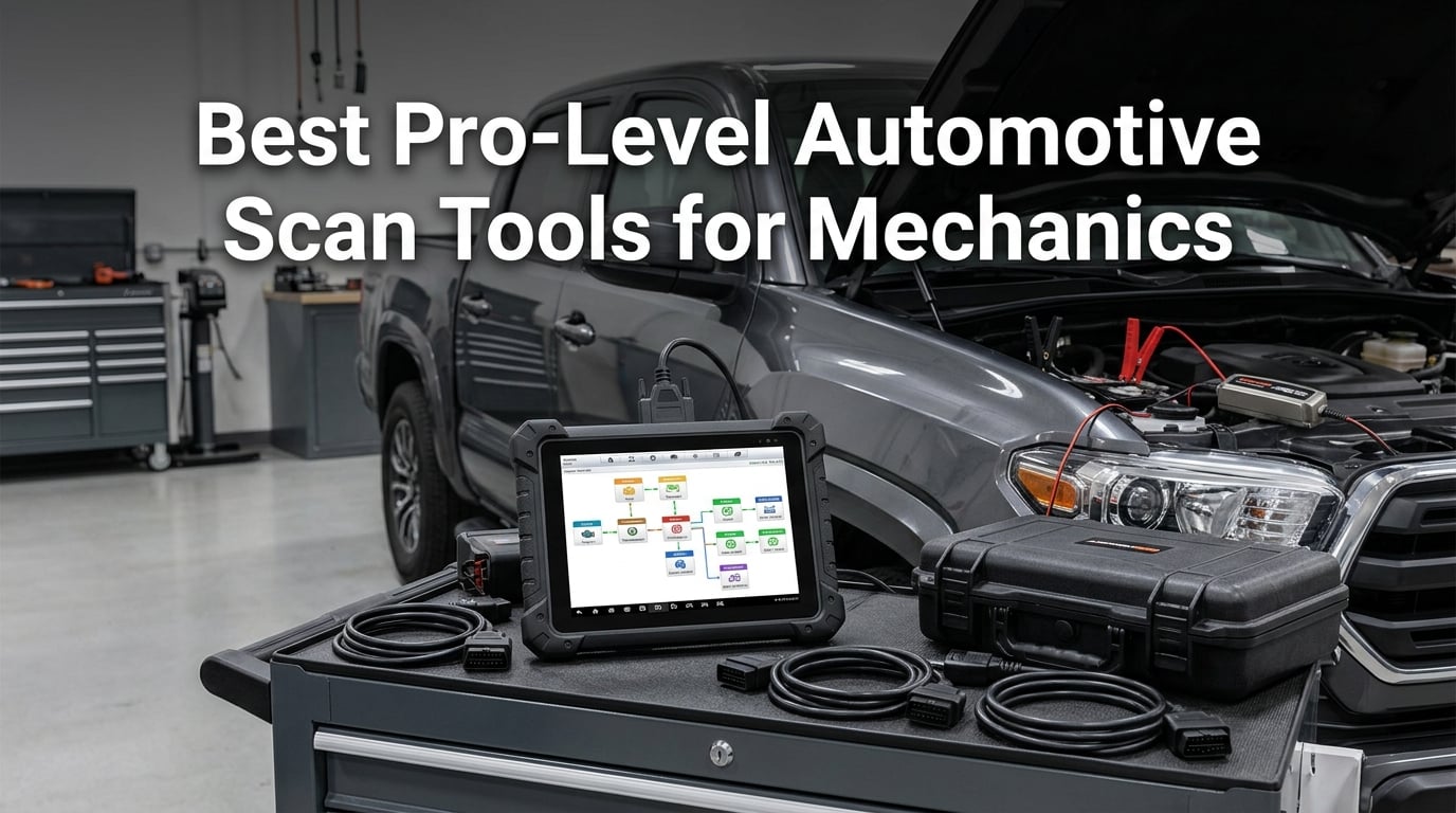 Best Pro-Level Automotive Scan Tools for Mechanics
