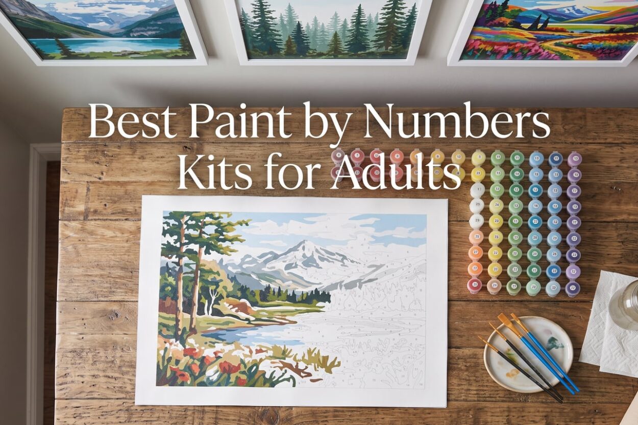 Best Paint by Numbers Kits for Adults