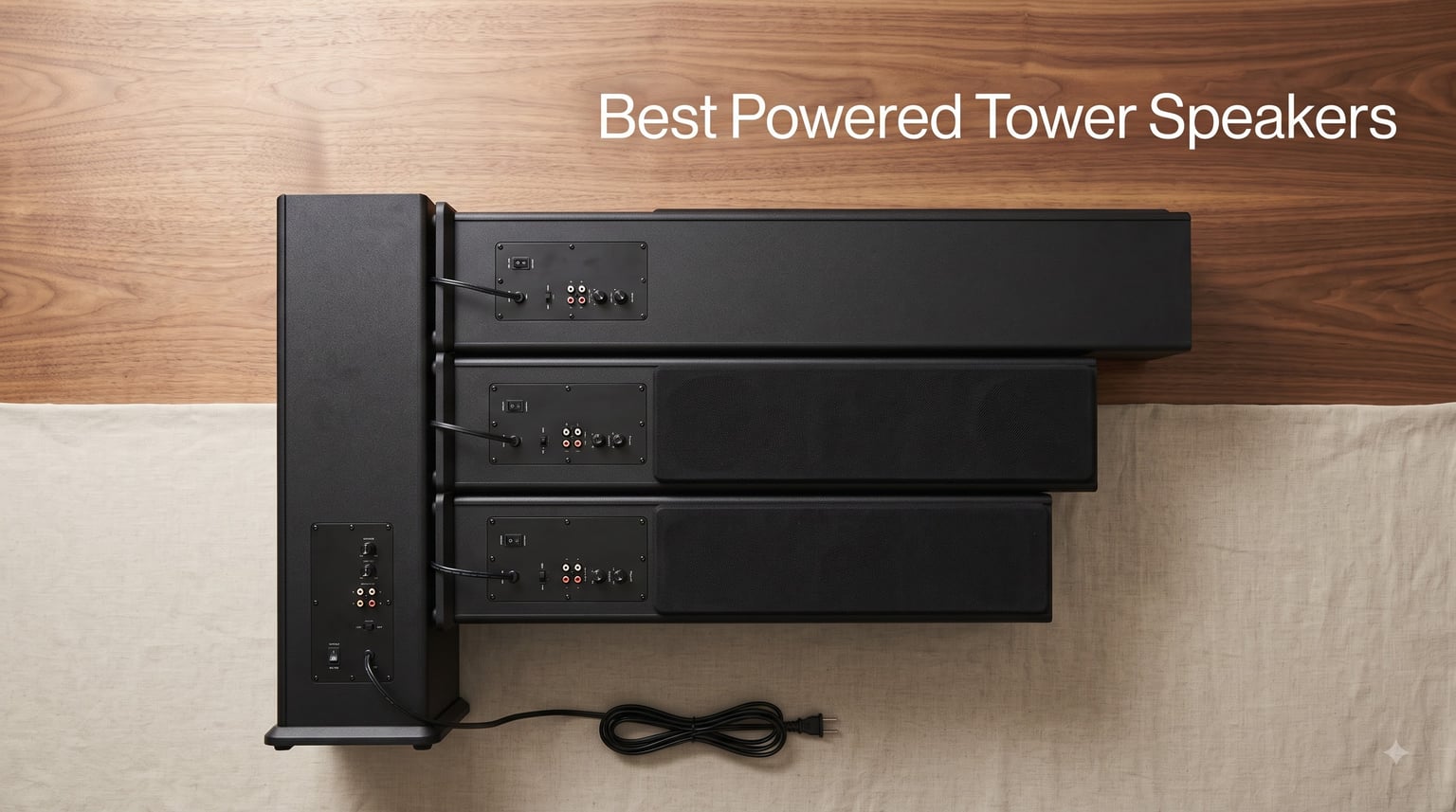 Best Powered Tower Speakers