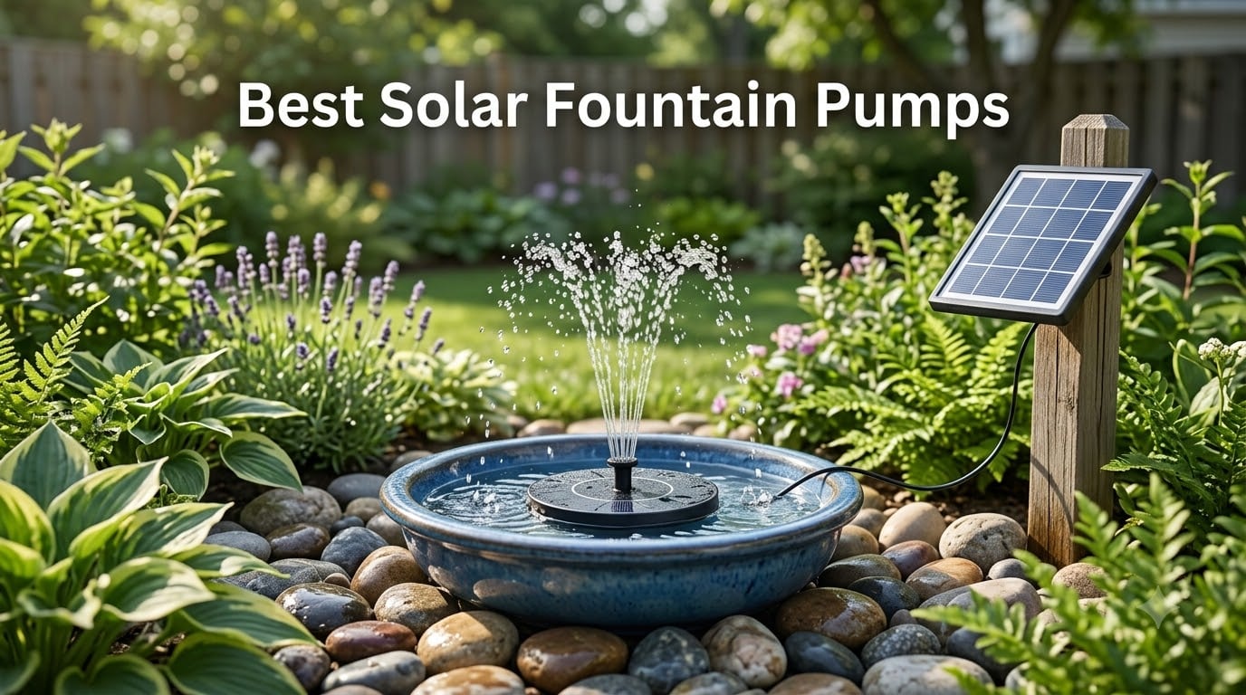Best Solar Fountain Pumps