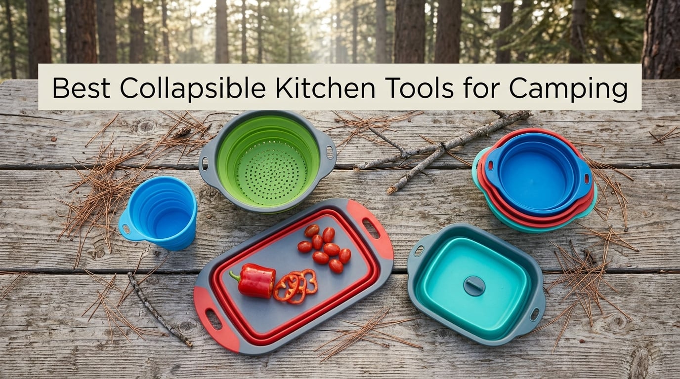 Best Collapsible Kitchen Tools for Camping