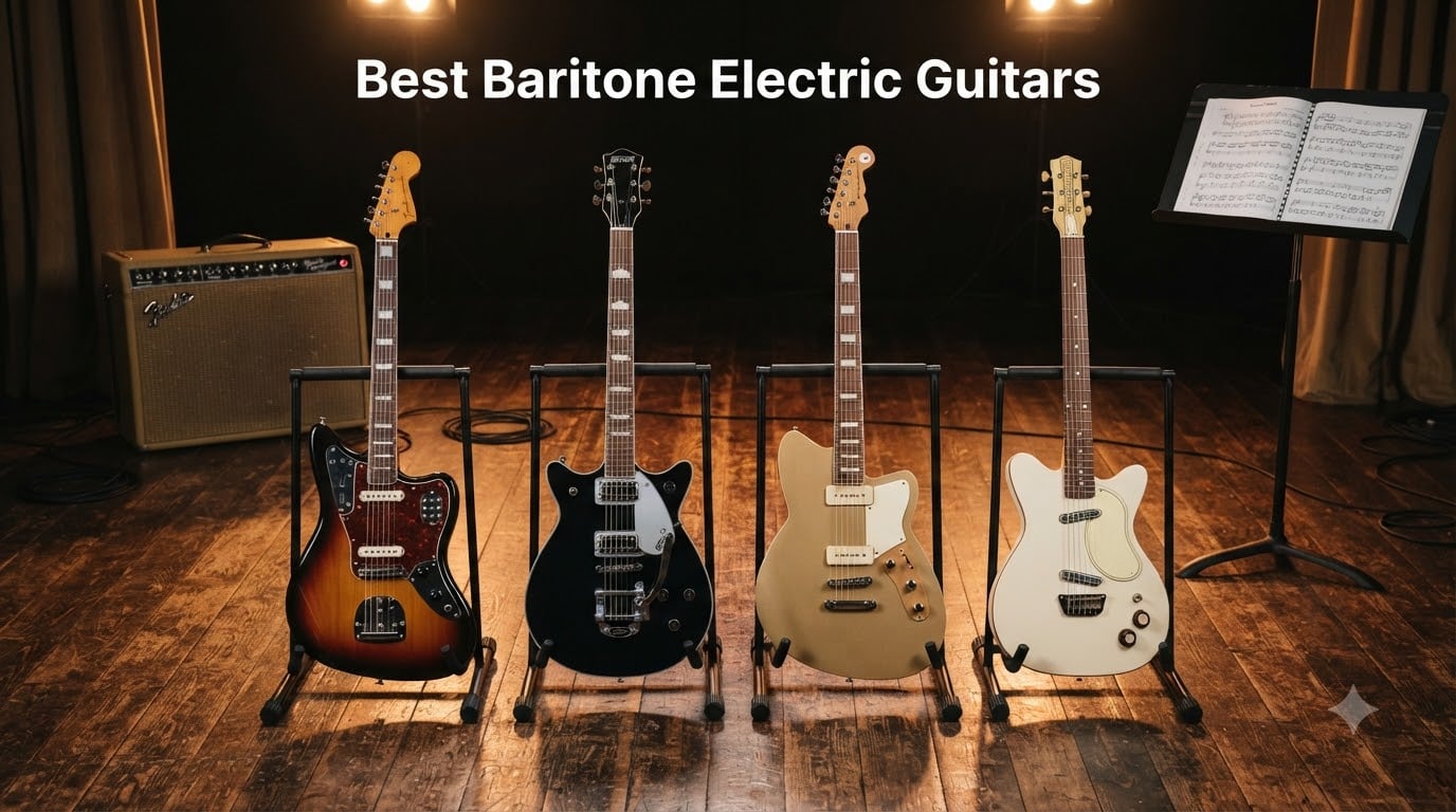 Best Baritone Electric Guitars