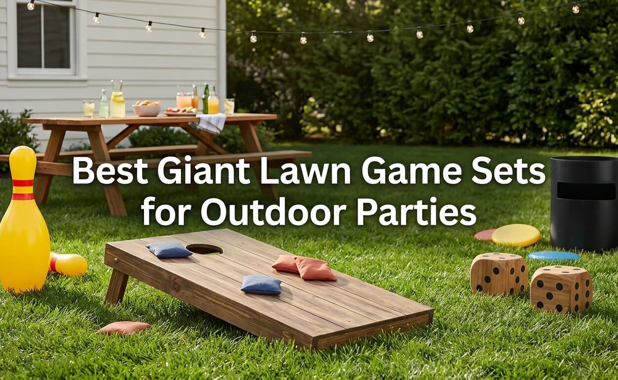 Best Giant Lawn Game Sets for Outdoor Parties