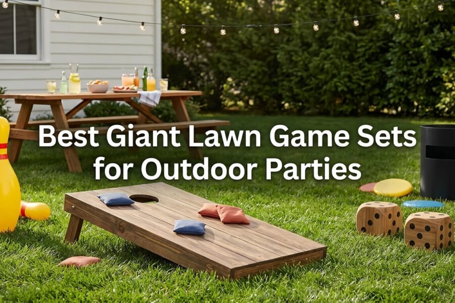 Best Giant Lawn Game Sets for Outdoor Parties
