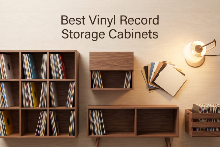 Best Vinyl Record Storage Cabinets