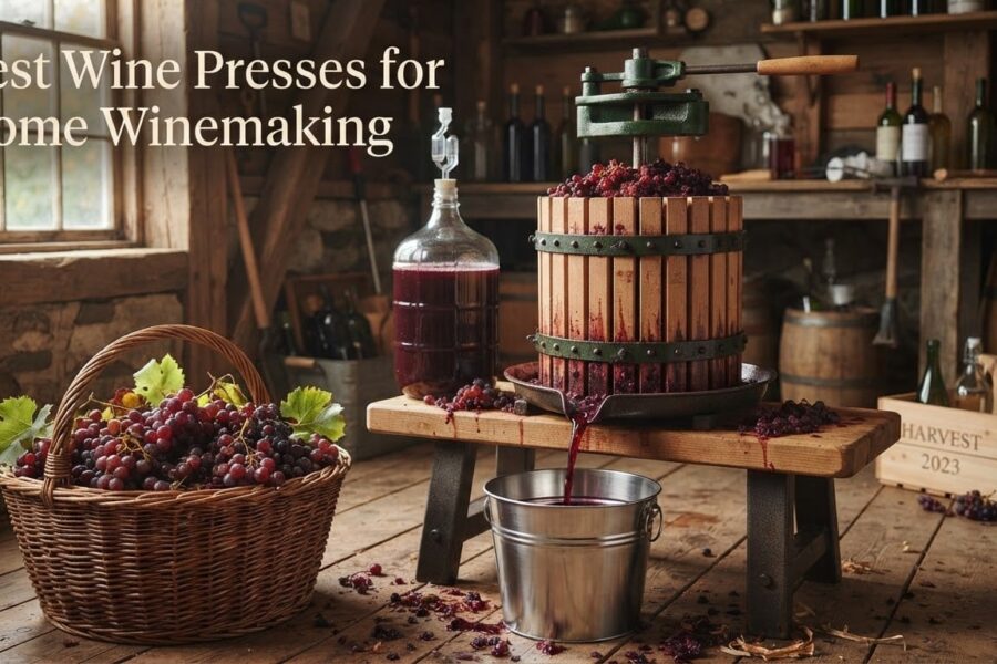 Best Wine Presses for Home Winemaking
