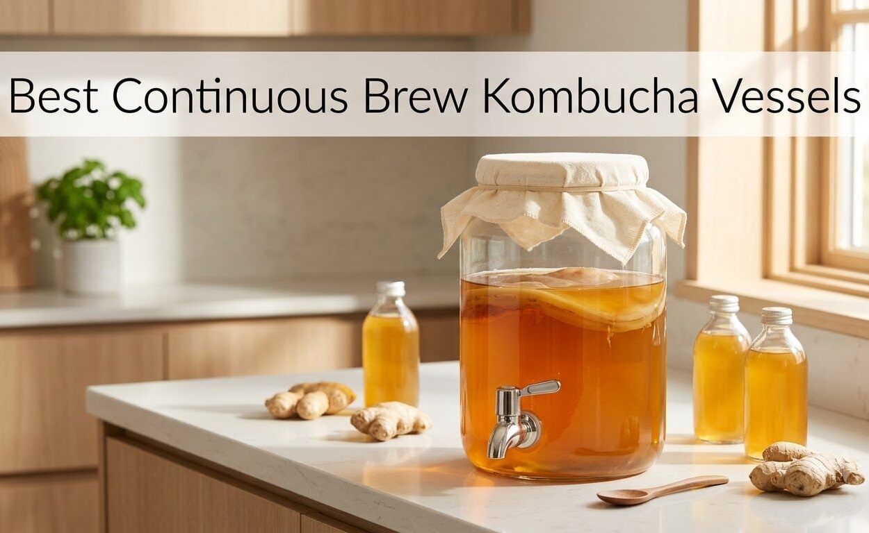 Best Continuous Brew Kombucha Vessels