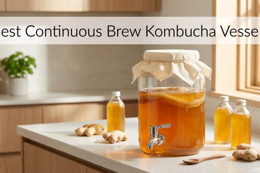 Best Continuous Brew Kombucha Vessels