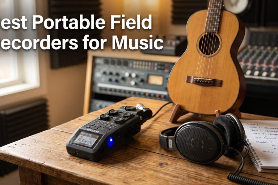 Best Portable Field Recorders for Music