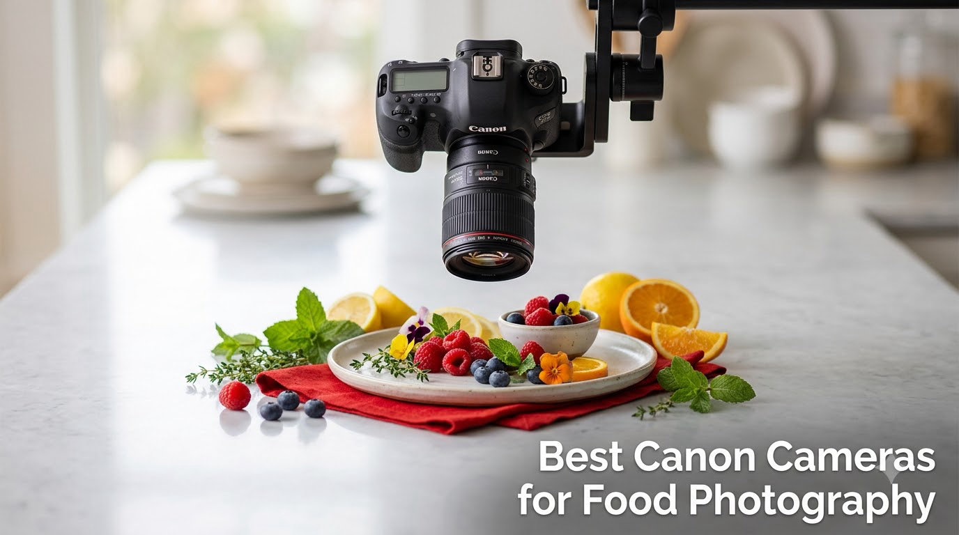 Best Canon Cameras for Food Photography