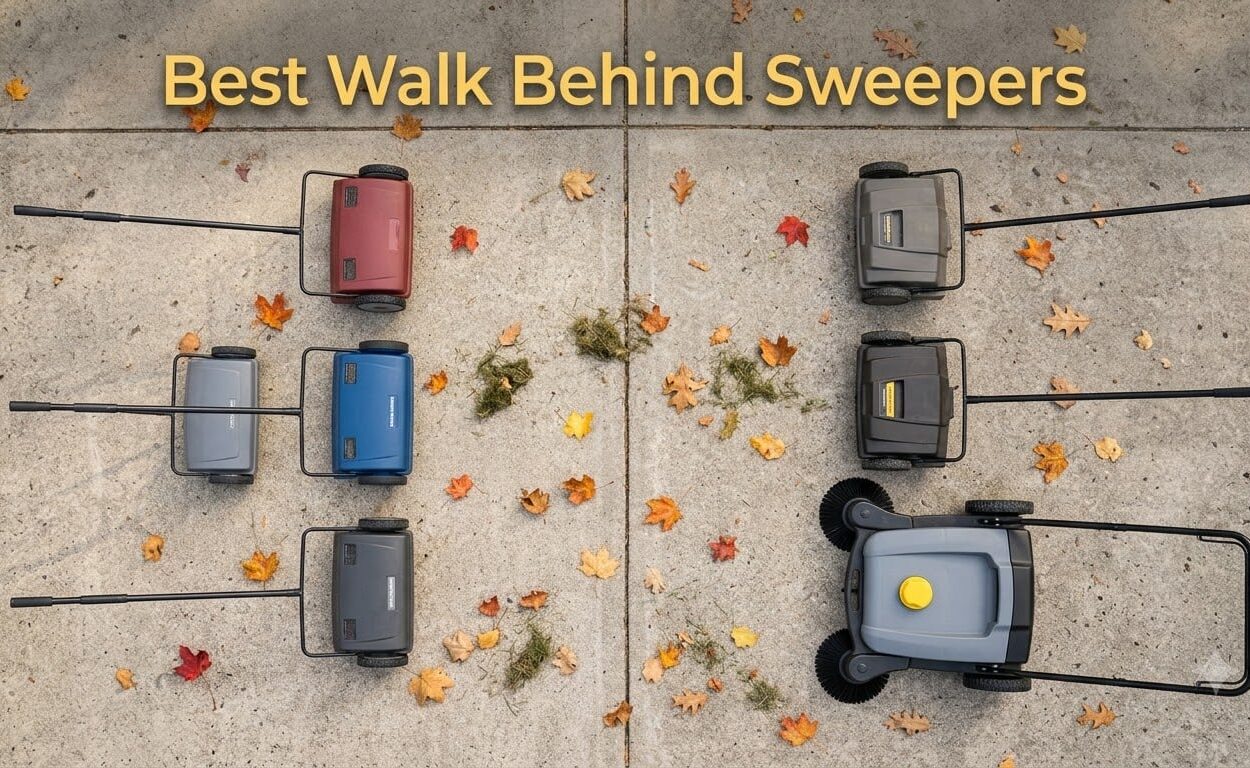 Best Walk Behind Sweepers