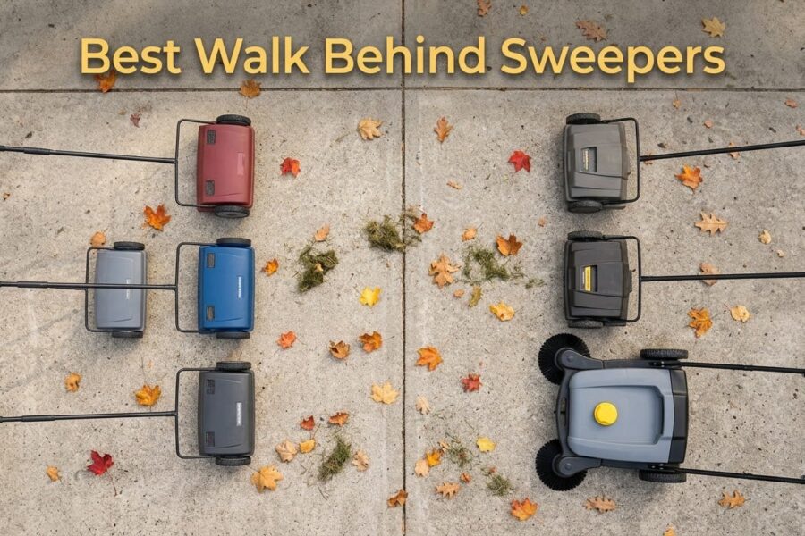 Best Walk Behind Sweepers