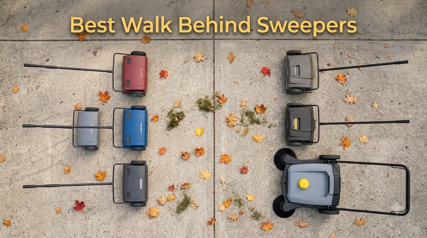 Best Walk Behind Sweepers