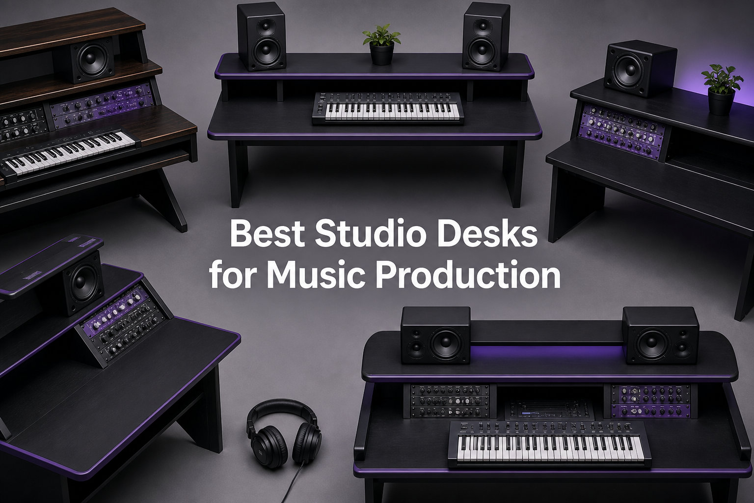 Best Studio Desks for Music Production