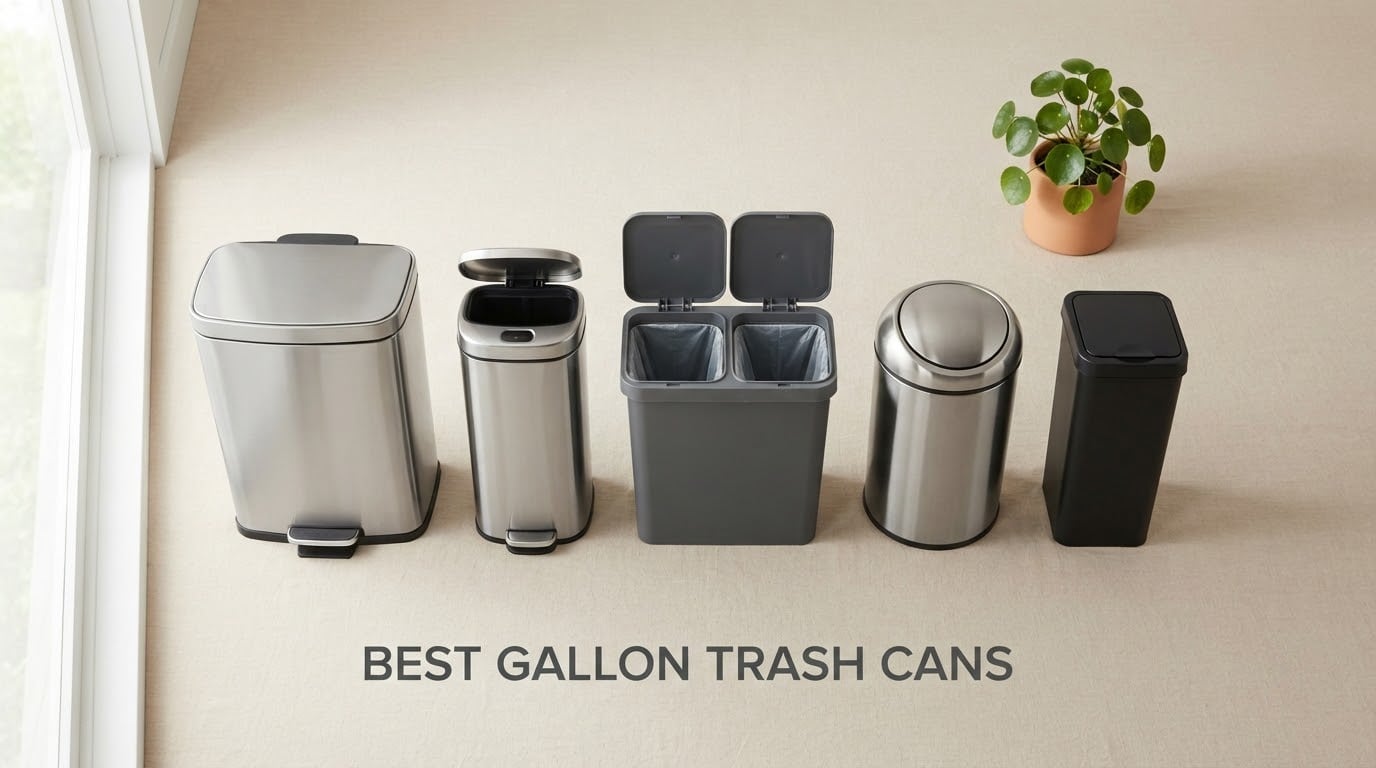 Best 13 Gallon Trash Cans