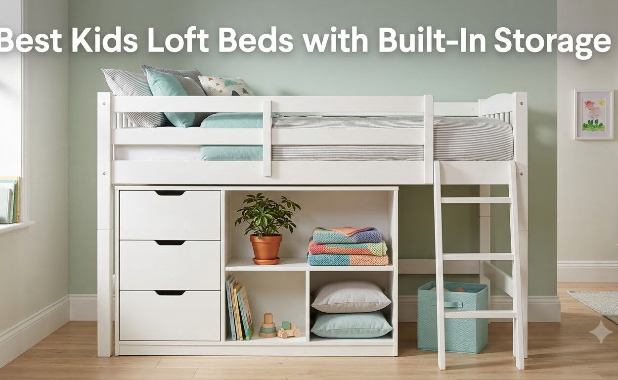 Best Kids Loft Beds with Built-In Storage