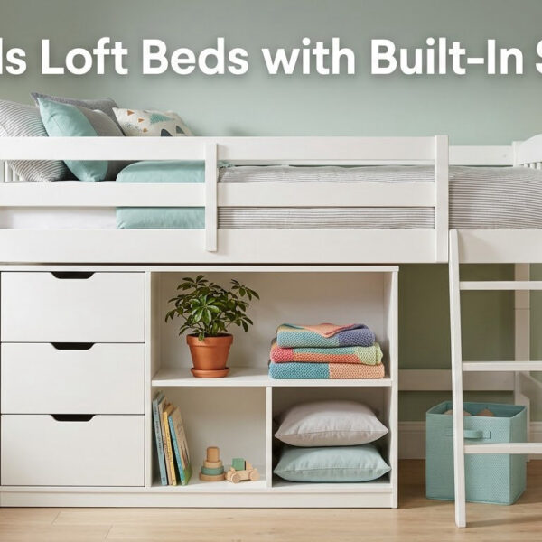 Best Kids Loft Beds with Built-In Storage