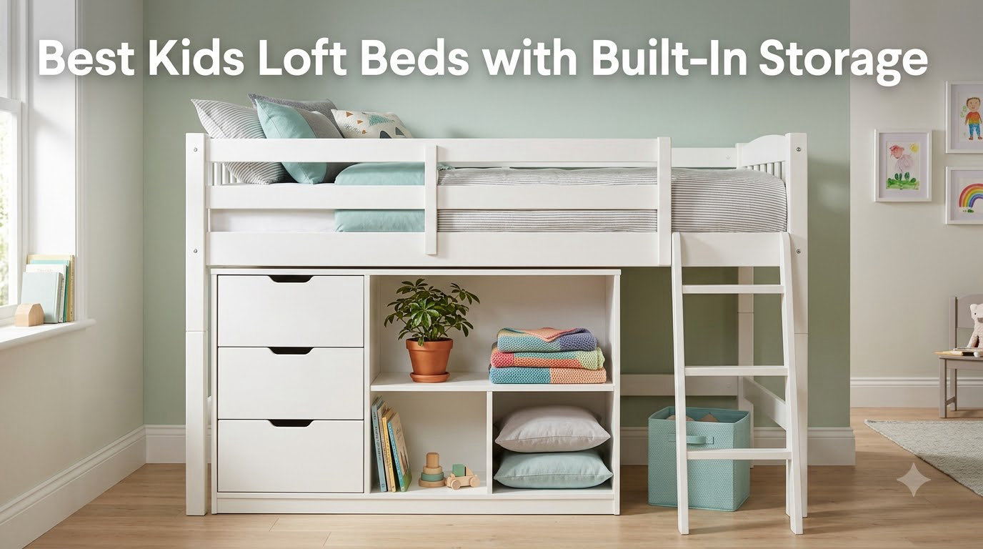 Best Kids Loft Beds with Built-In Storage