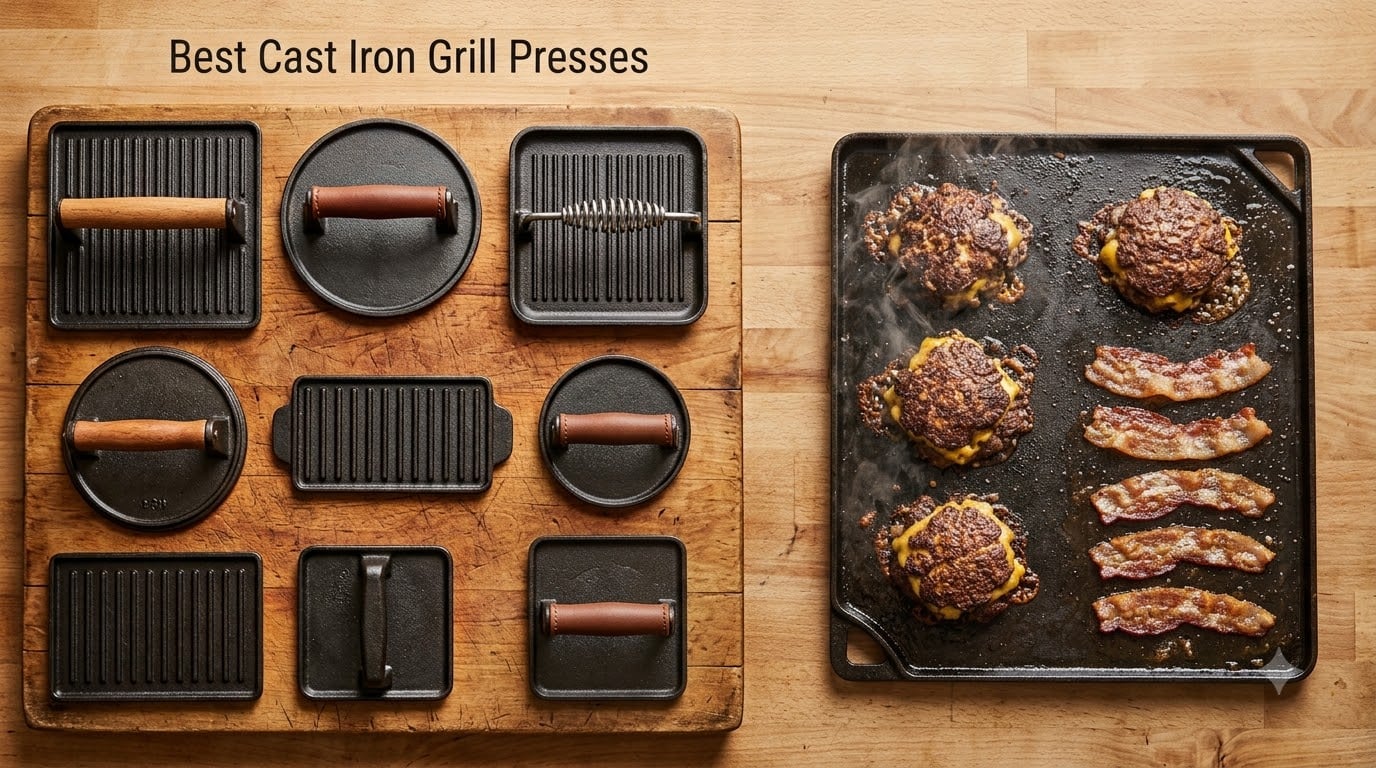 Best Cast Iron Grill Presses