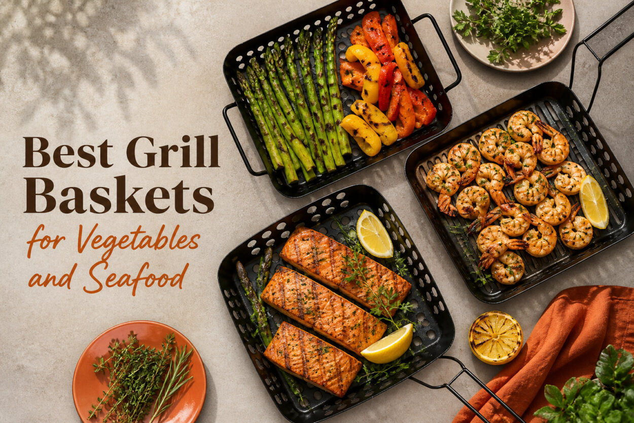 Best Grill Baskets for Vegetables and Seafood