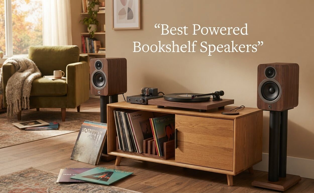 Best Powered Bookshelf Speakers