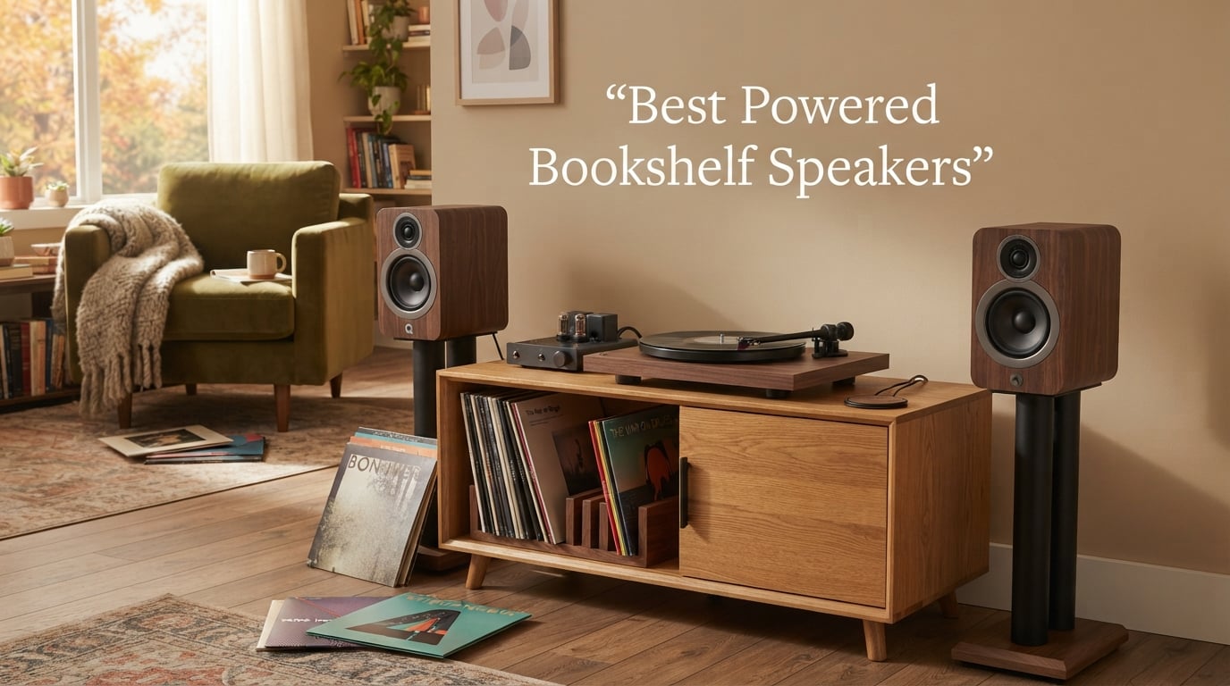 Best Powered Bookshelf Speakers