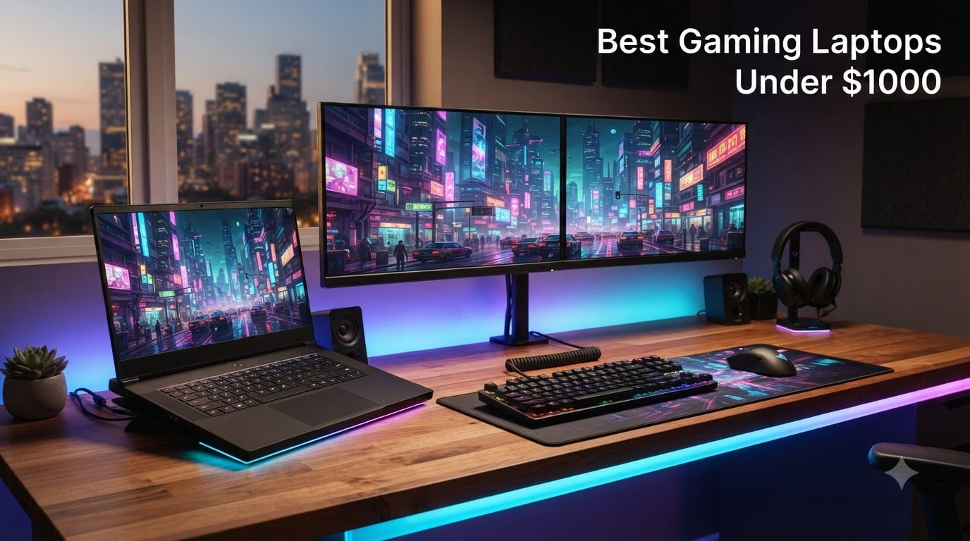 Best Gaming Laptops Under $1000