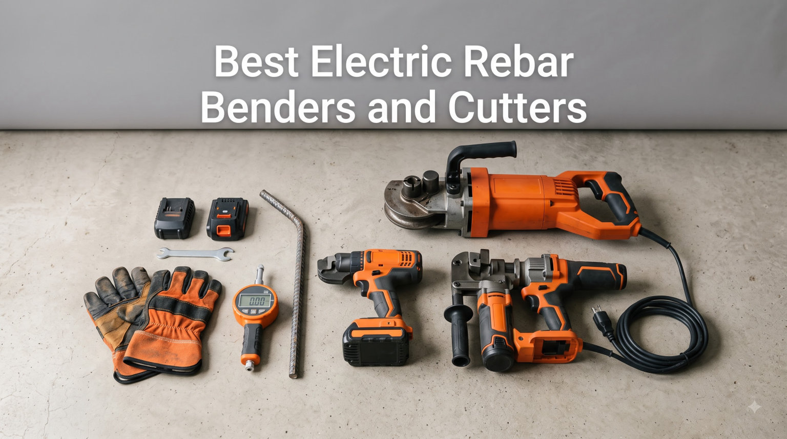 Best Electric Rebar Benders and Cutters