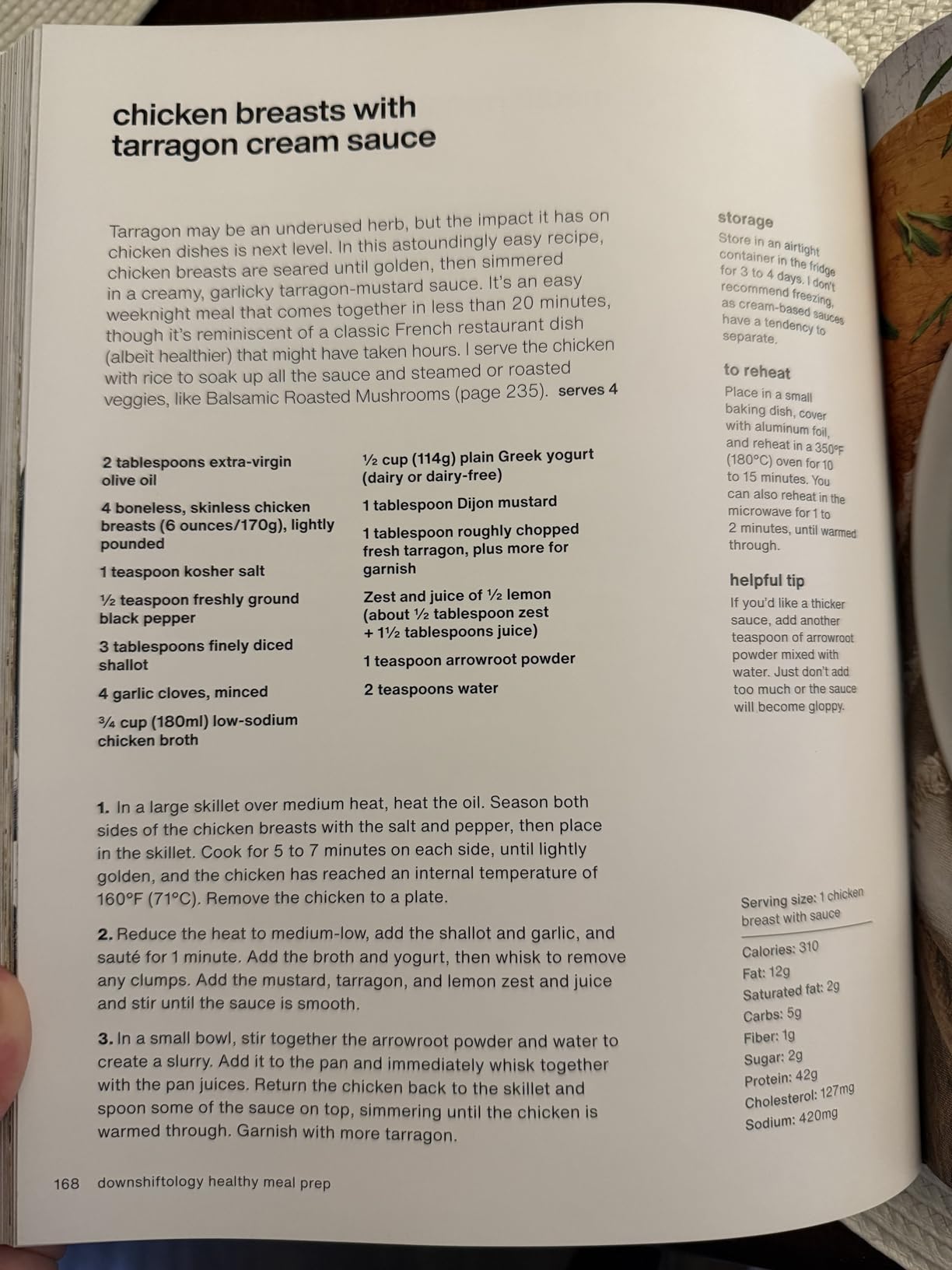 Downshiftology Healthy Meal Prep: 100+ Make-Ahead Recipes and Quick-Assembly Meals: A Gluten-Free Cookbook customer photo 2