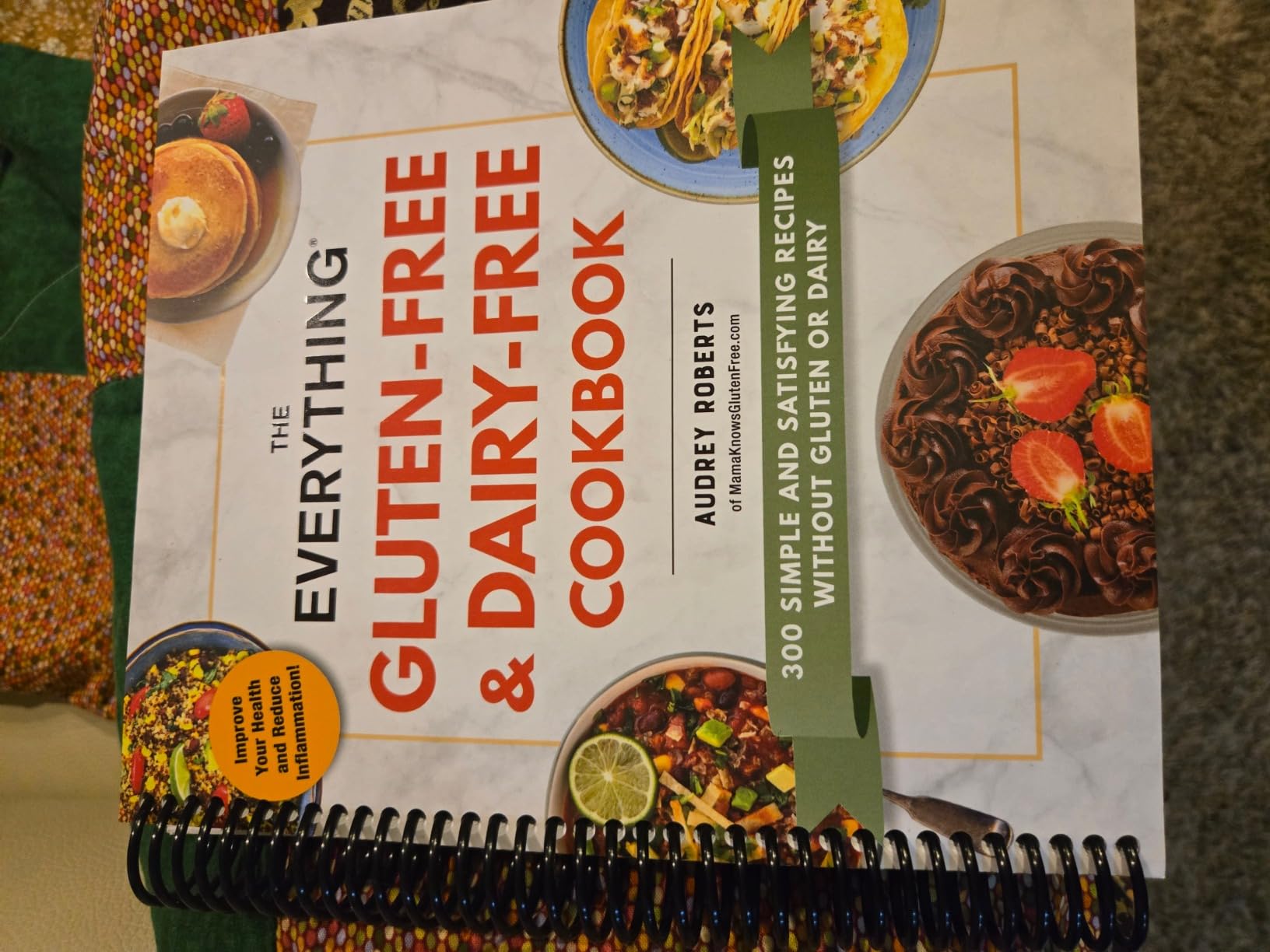 The Everything Gluten-Free & Dairy-Free Cookbook: 300 Simple and Satisfying Recipes without Gluten or Dairy (Everything® Series) customer photo 1