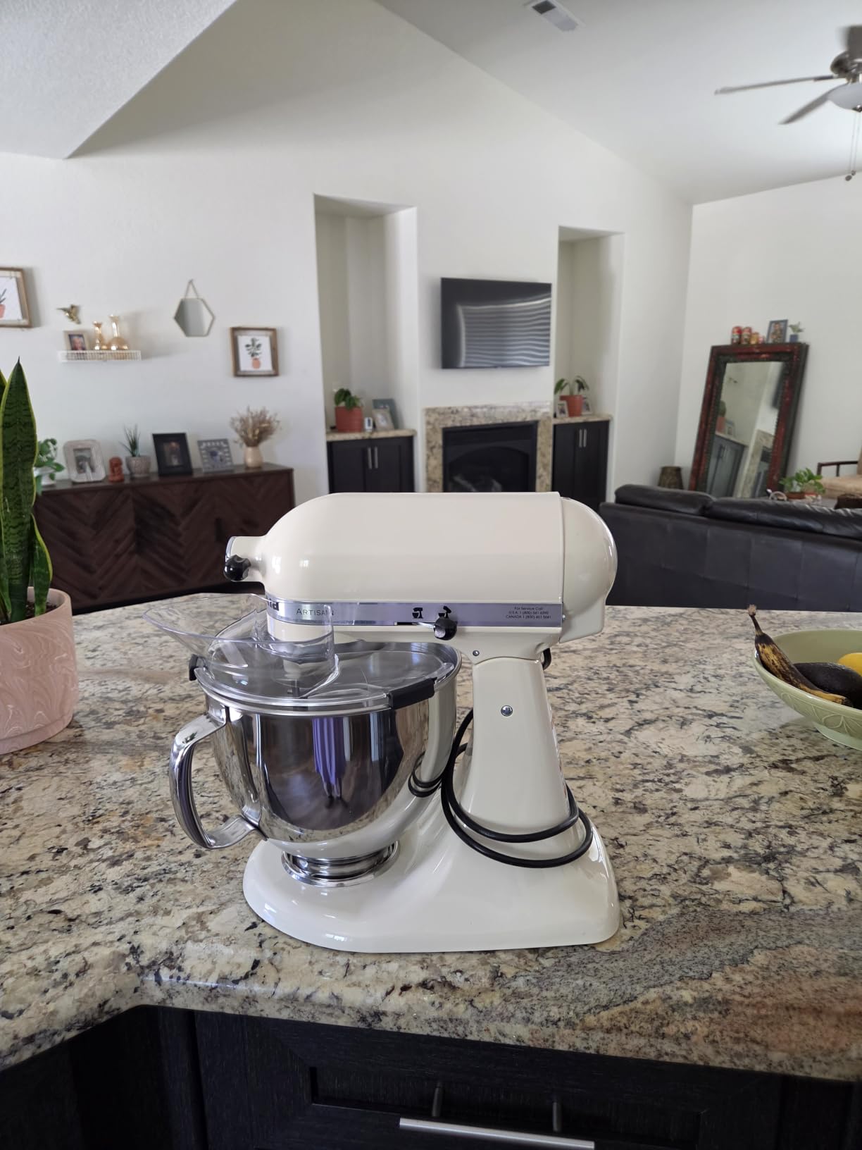 KitchenAid Artisan, 5-Qt Tilt Head Stand Mixer, KSM150PS, Empire Red customer photo 2