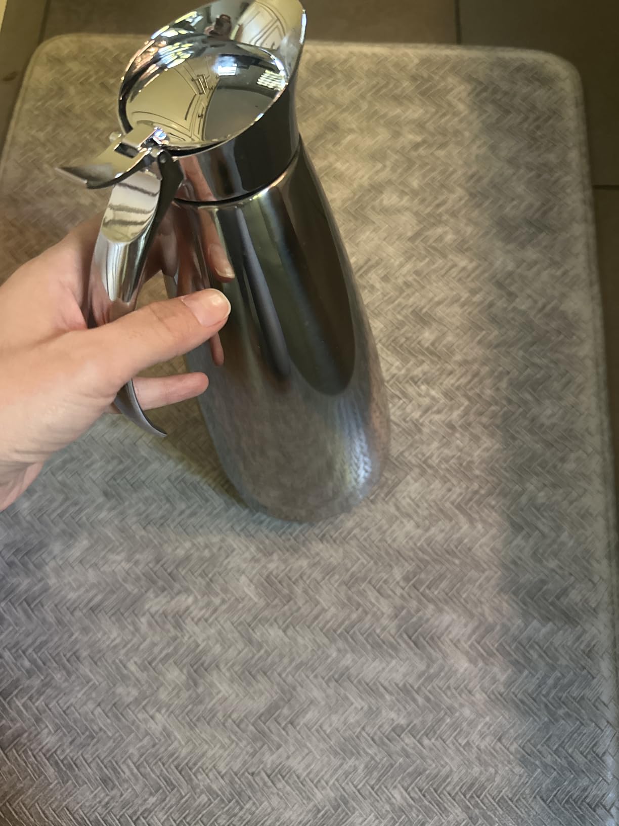 Emsa Eleganza Stainless Steel Insulated Carafe, 44-Ounce customer photo 2