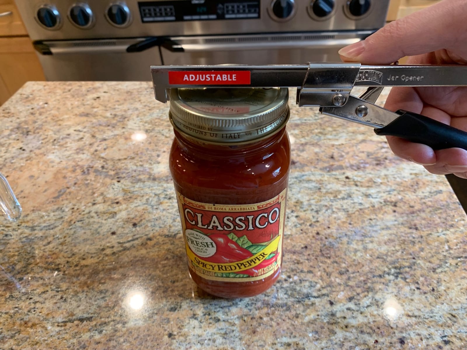 Swing-A-Way Comfort Grip Jar Opener - Black customer photo 1