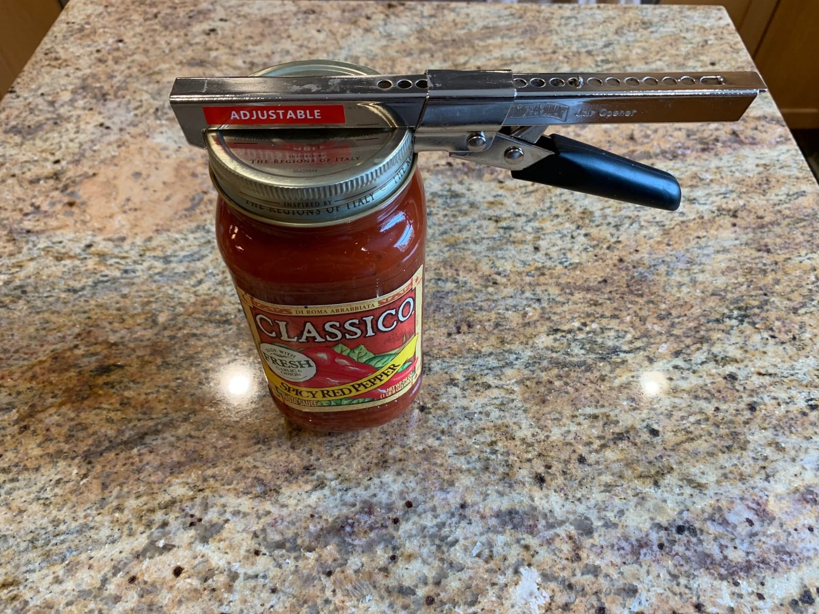 Swing-A-Way Comfort Grip Jar Opener - Black customer photo 2