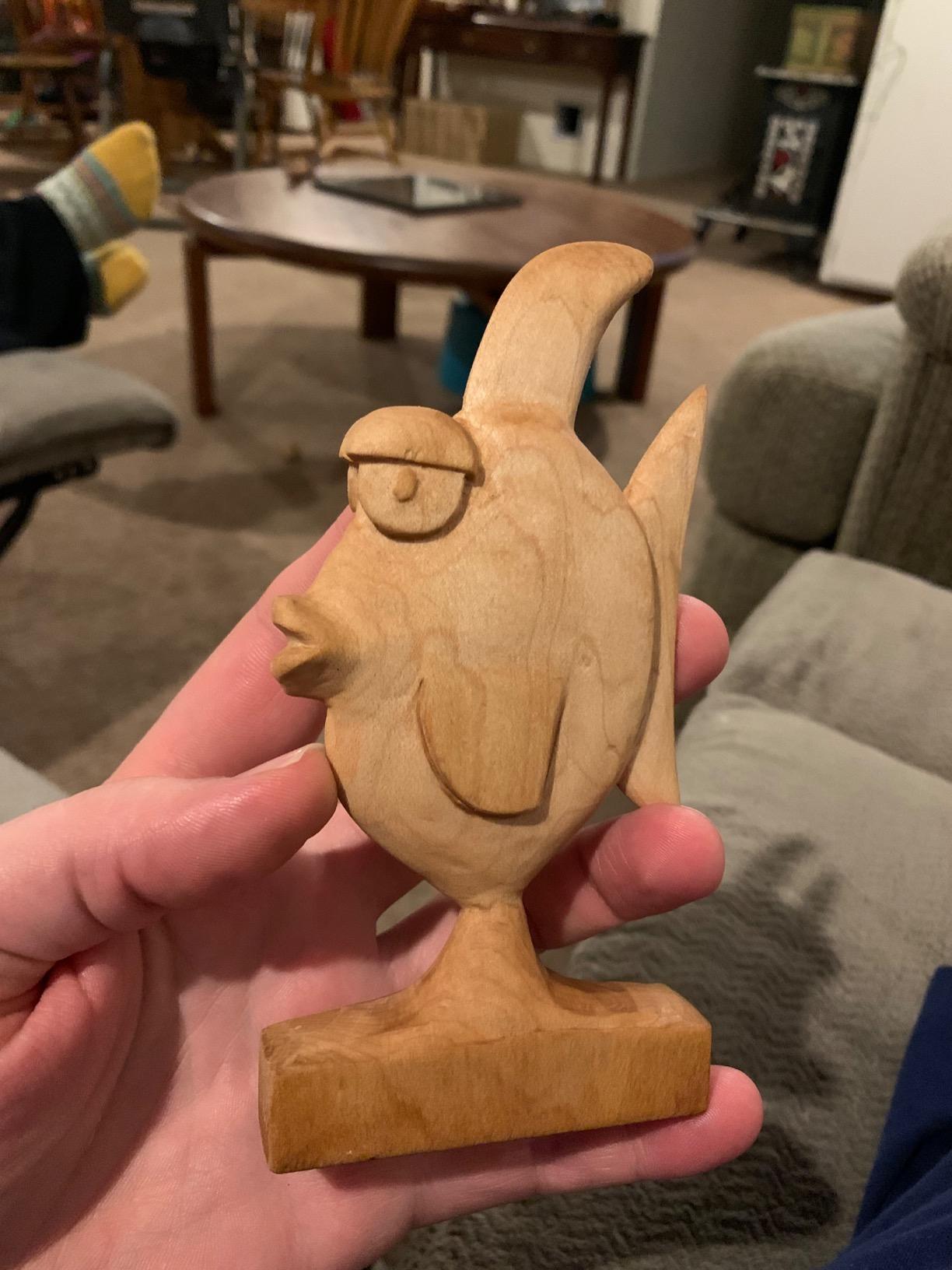 FLEXCUT Wood Carving Tools Set 4 Piece Carving Knife Set KN100, Whittling Knives Include Solid Ash Handle customer photo 2