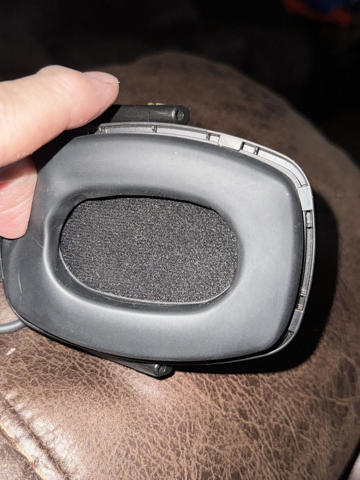 Howard Leight by Honeywell R-01526, Impact Sport Earmuffs, Olive Drab Green. customer photo 1