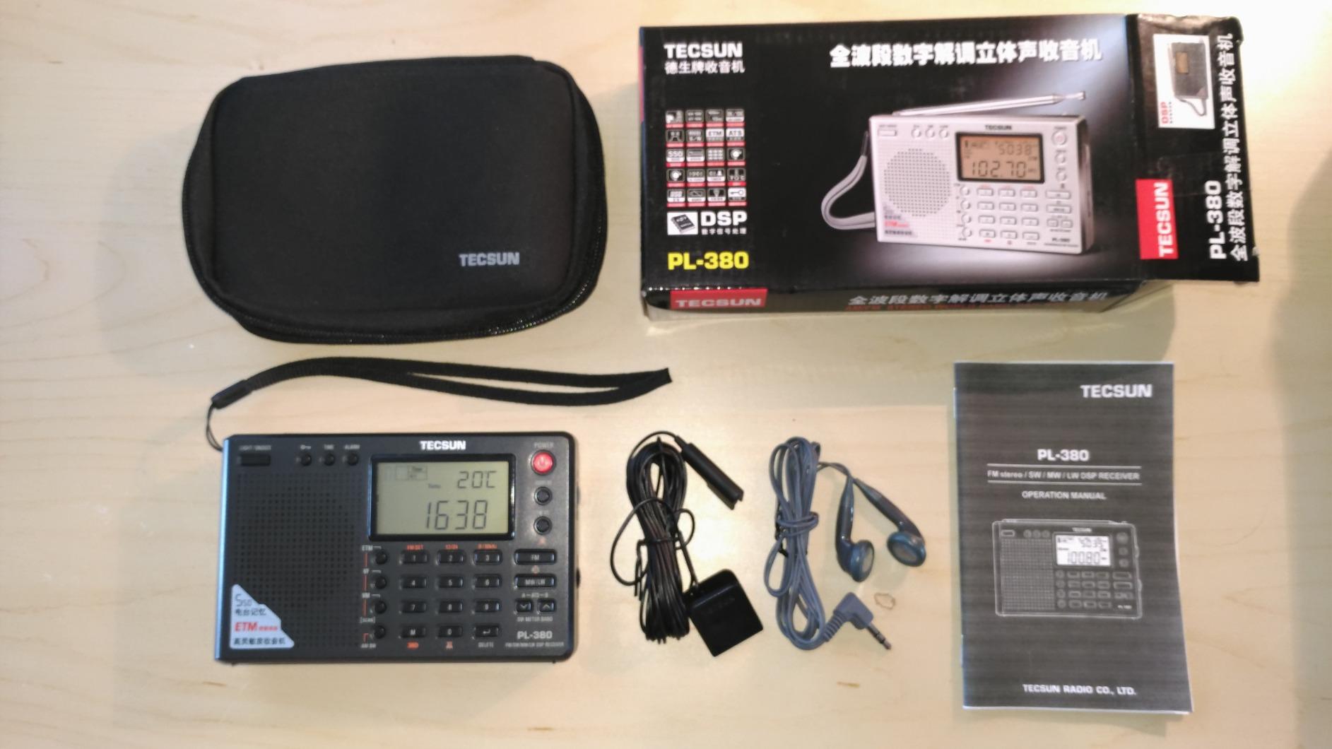 TECSUN PL-380 DSP FM Stereo. MW. SW. LW. World Band PLL Radio Receiver, LCD Display, ETM Function Added customer photo 1