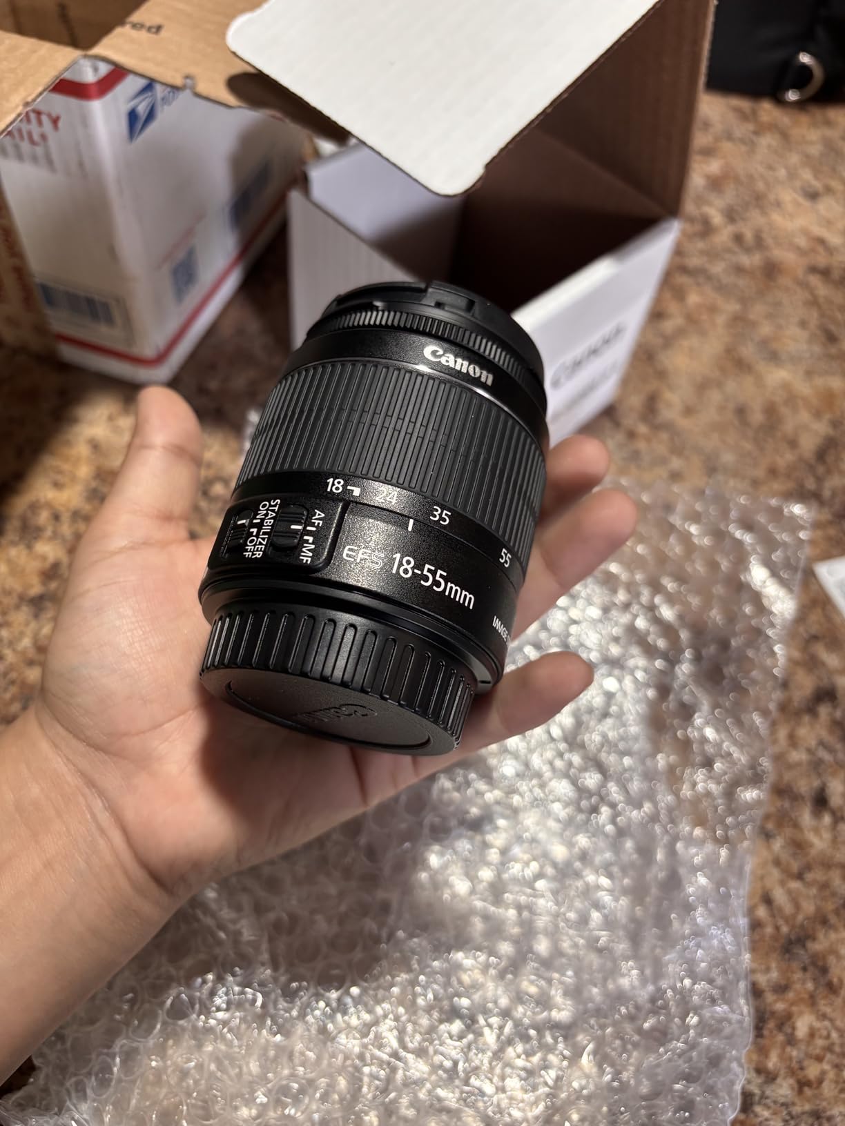 Canon EF-S 18-55mm f/3.5-5.6 is II SLR Lens White Box customer photo 2