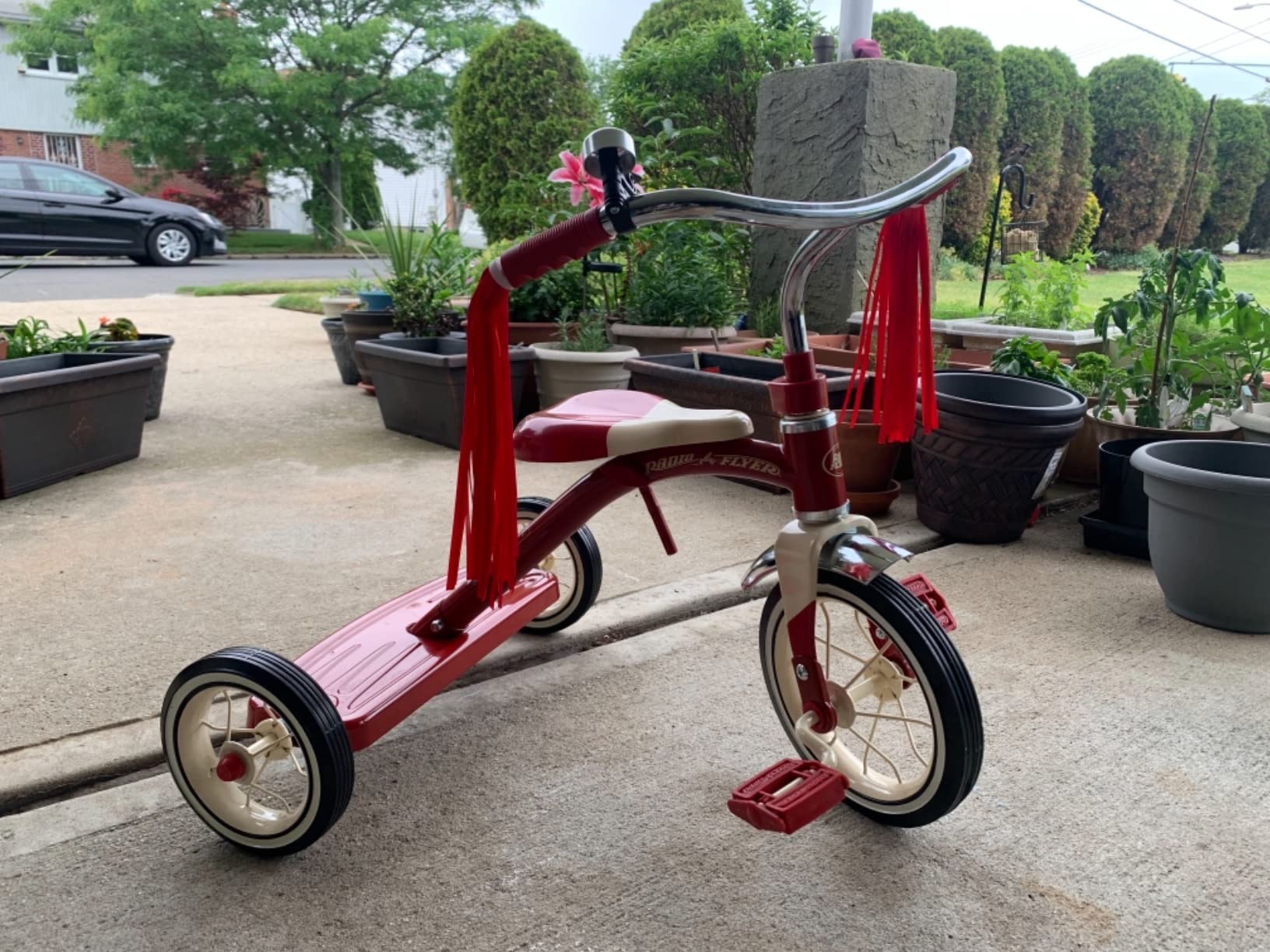 Radio Flyer Classic Red Tricycle, for Ages 2-4, 10