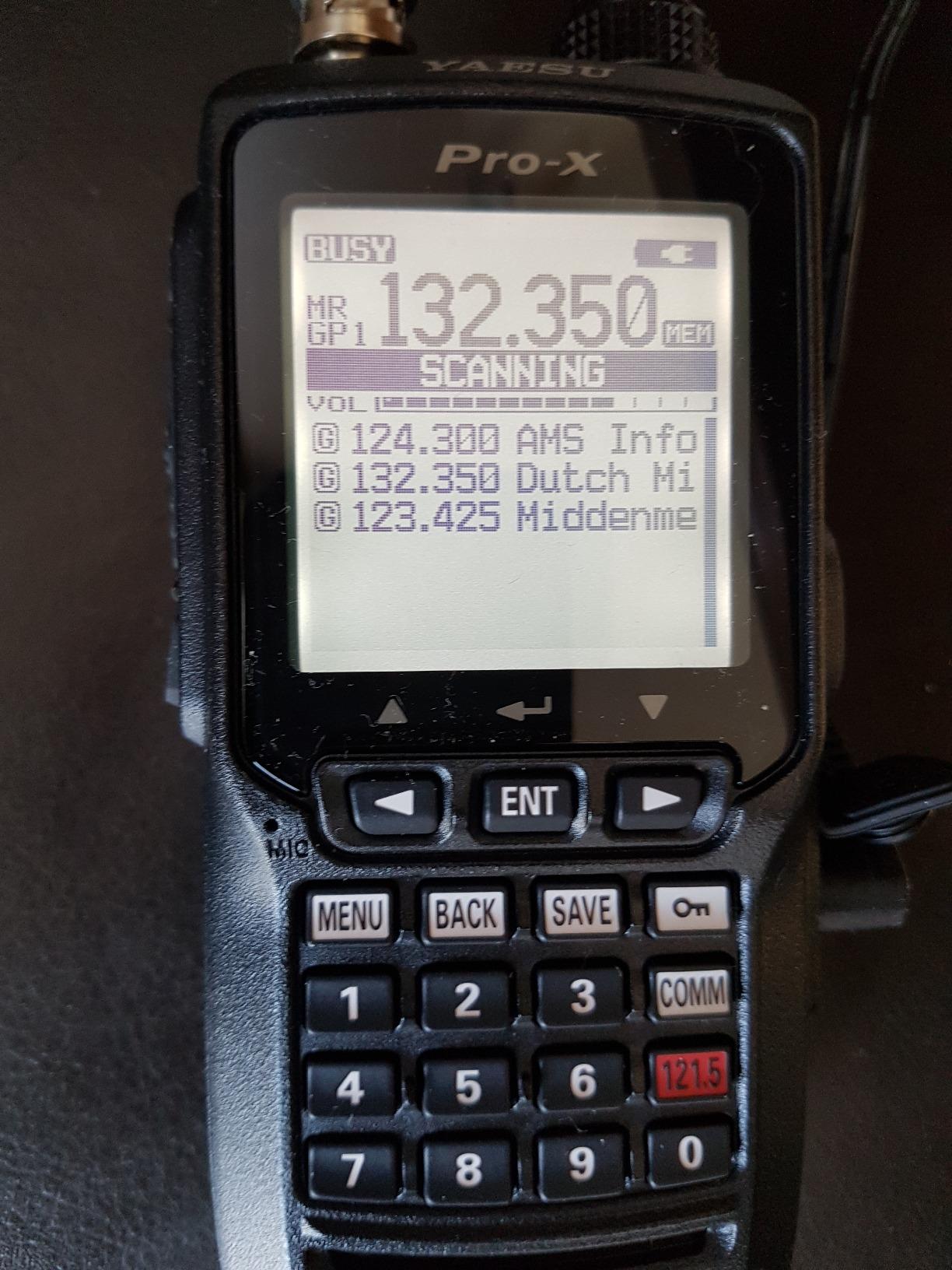 Yaesu FTA550 Handheld VHF Transceiver customer photo 1