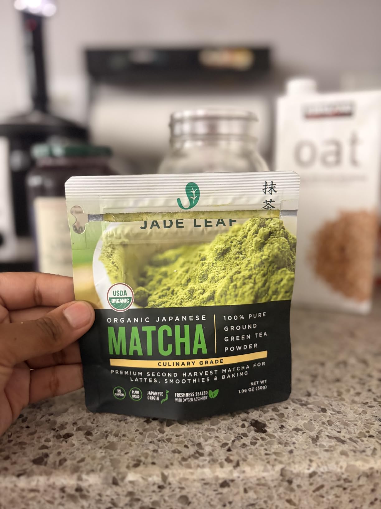 Jade Leaf Matcha Powder, Organic Culinary Grade, 30g / 1.06oz customer photo 2