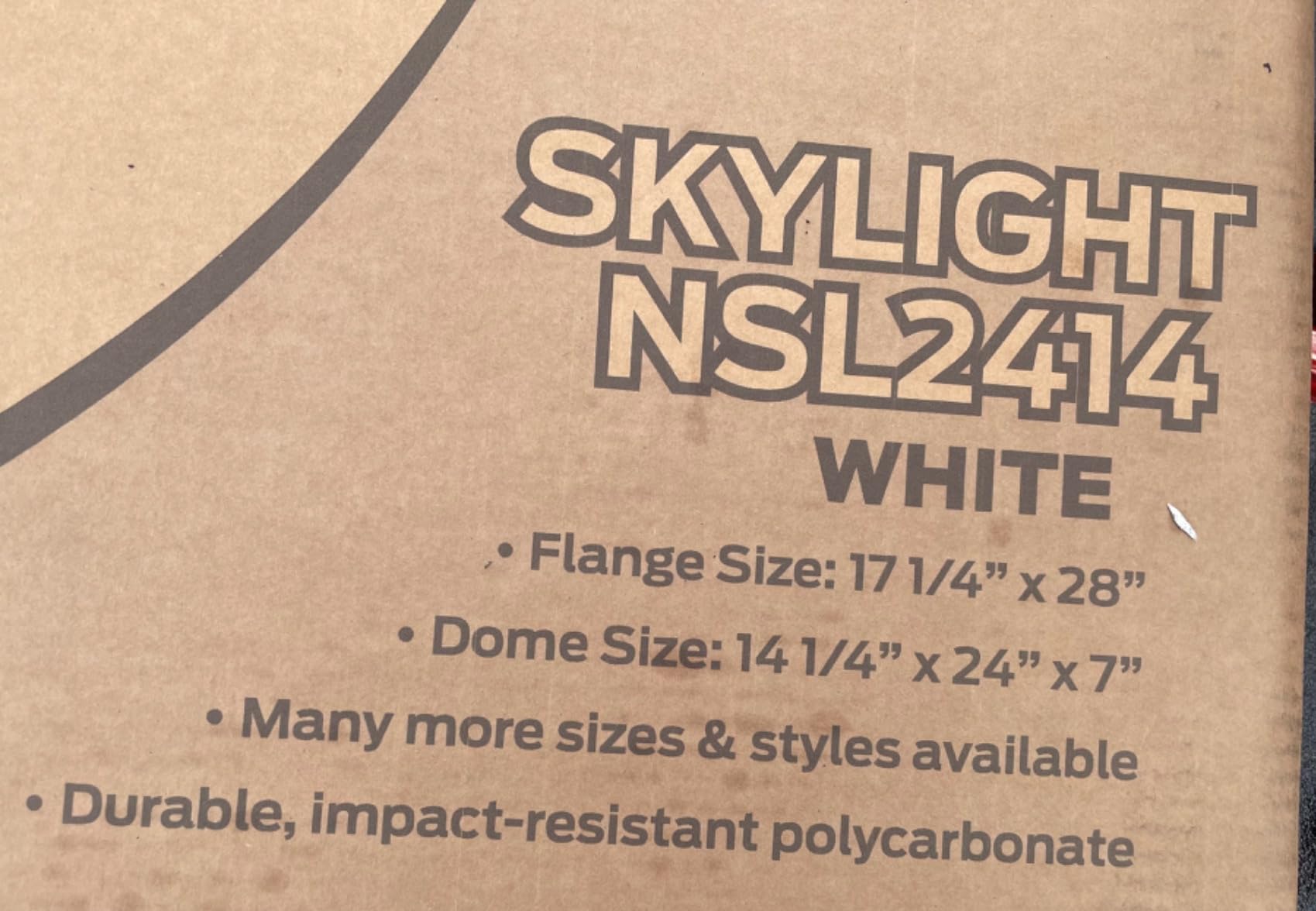 ICON RV Skylight - NSL2414S - Smoke customer photo 1