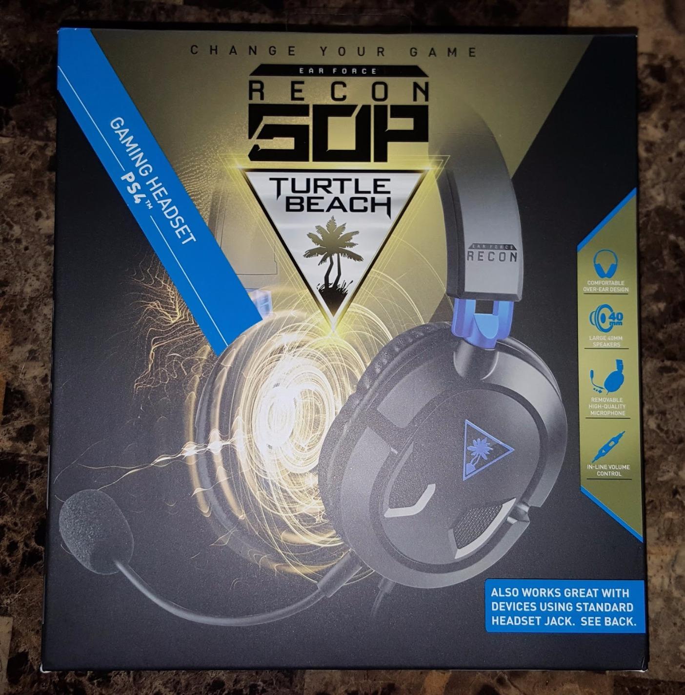 Turtle Beach Recon 50 Wired Multiplatform Gaming Headset for PC, PS5, Xbox customer photo 2