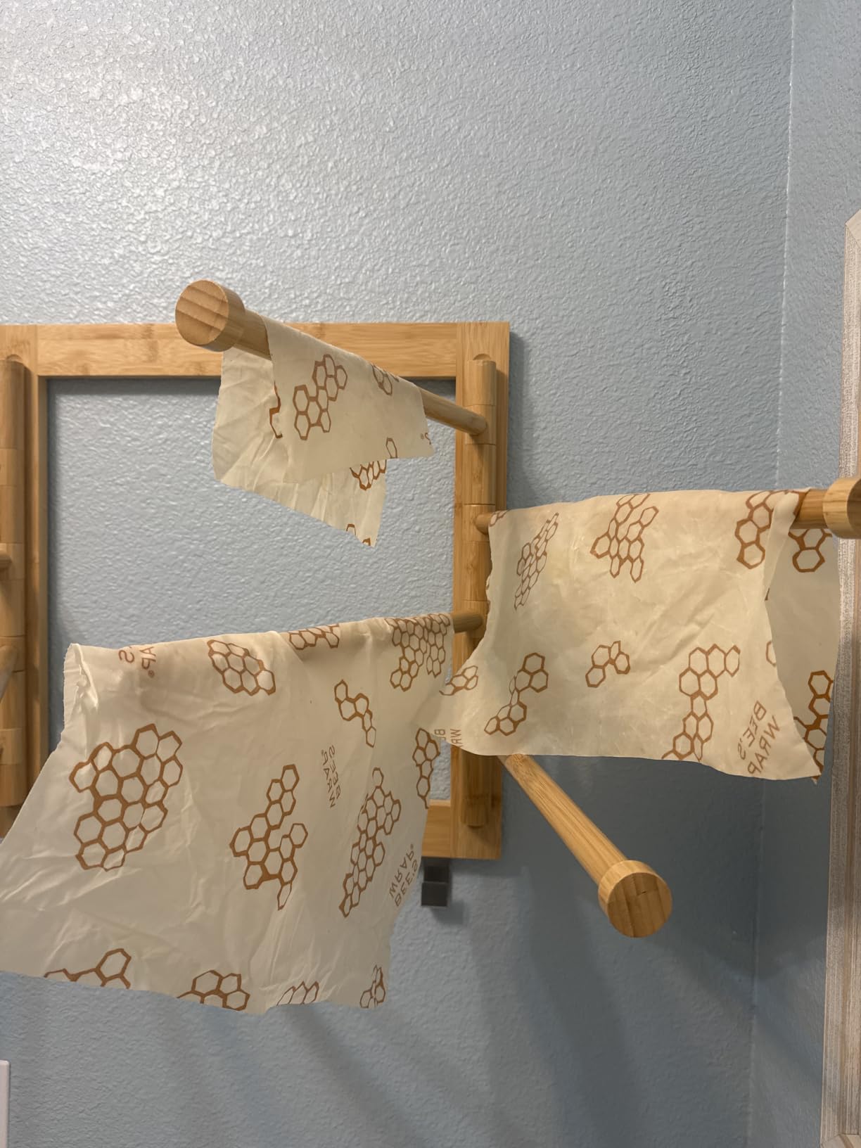 Bee's Wrap Beeswax Food Wraps, 3 Pack Assorted - Honeycomb customer photo 1